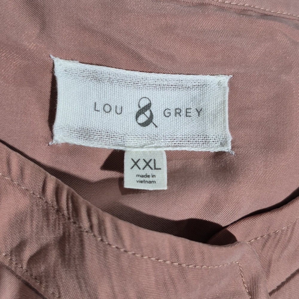 Lou & Grey Dusty Rose Blouse - Picture 4 of 4